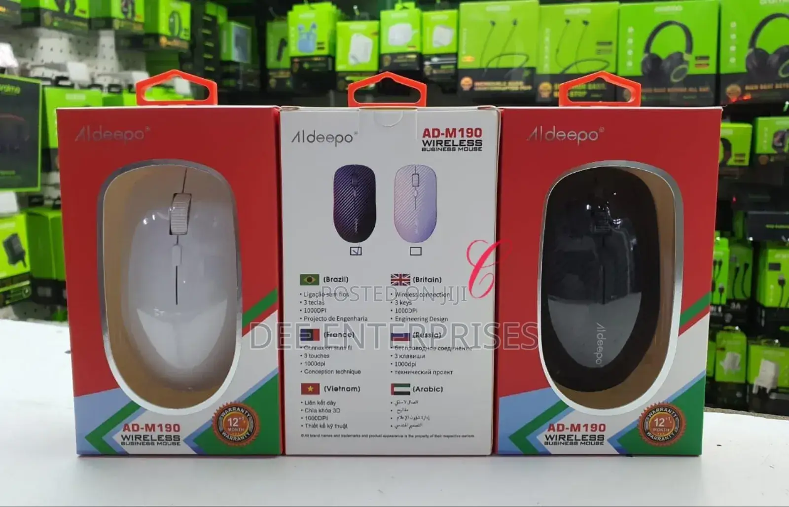 Aldeepo M190 Wireless Business Mouse