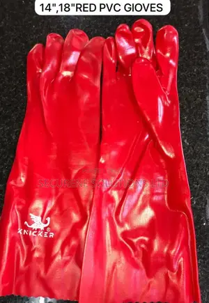 Knicker Pvc Gloves Size 14 And 18