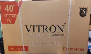 Vitron 40 Inches Smart Tv Frameless