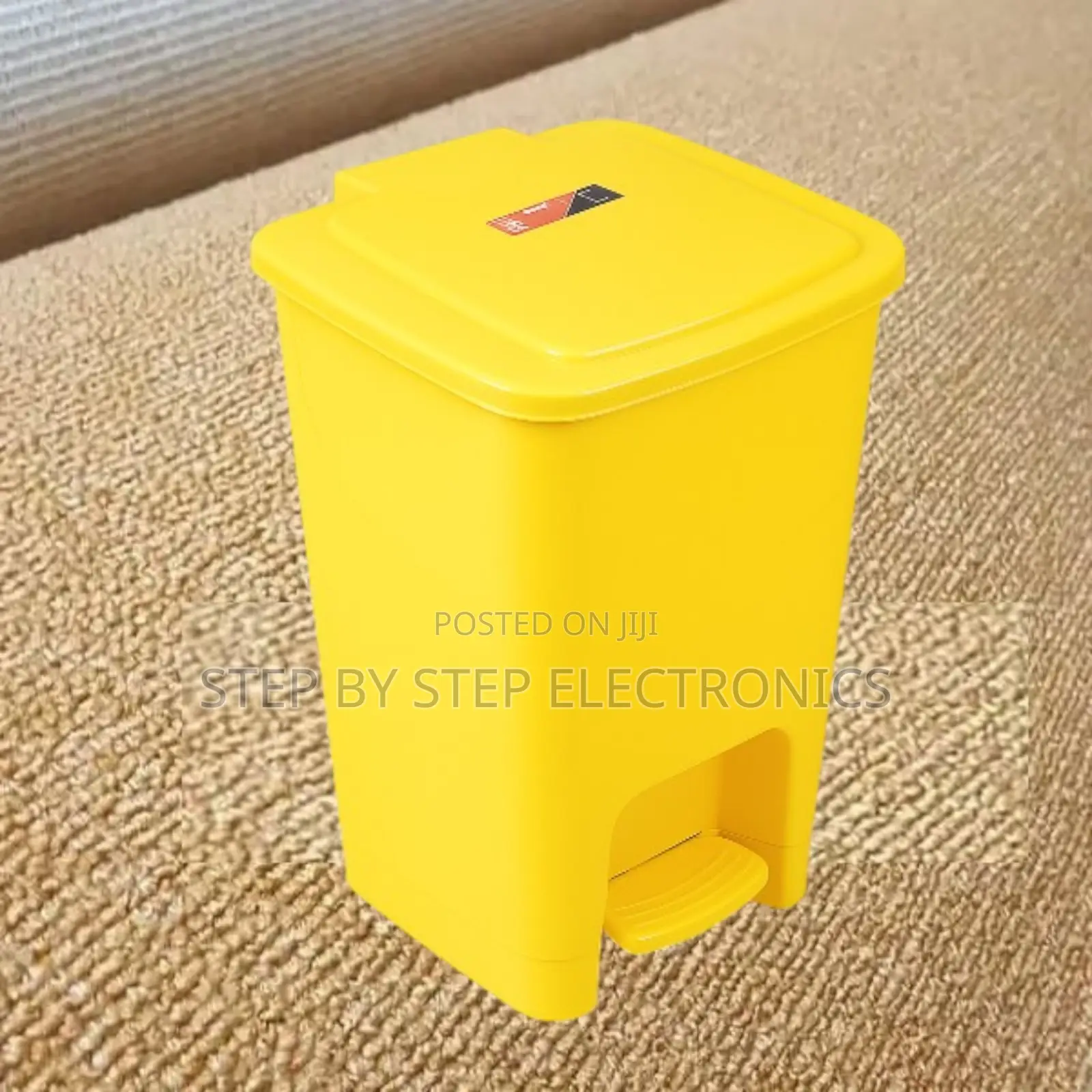 30l Hard Plastic Step Pedal Waste Bin Trash for Hotels, Restaurants
