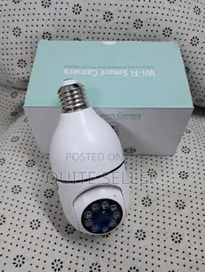 Smart Bulb Wifi Camera Wireless PTZ Ip Icsee Home Security Camera