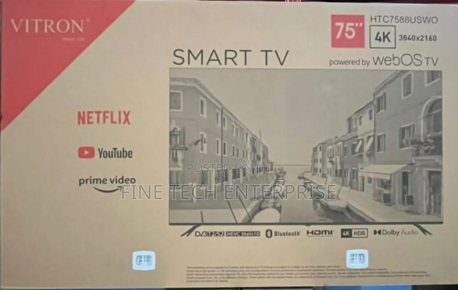 Vitron 75" Smart Webos -
