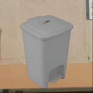 30l Hard Plastic Step Pedal Waste Bin Trash Can – Strong Plastic Build
