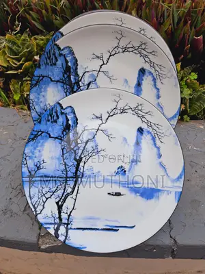 Set of 6 Customized Dinner Plates