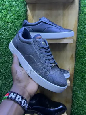 Hugo Boss Premium Leather Casual Shoes ,Hugo Boss Sizes 38- 45