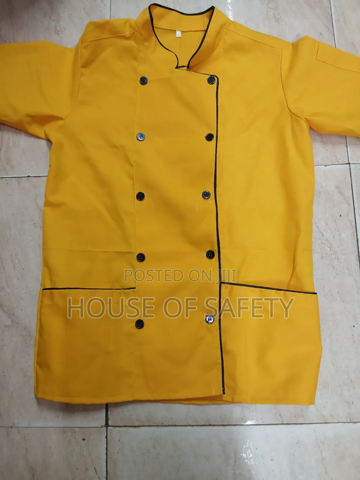 Cotton Yellow Jackets for Chef