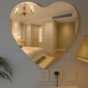 Heart Shaped Acrylic Mirror