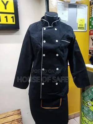 Red and Black Chef Coats