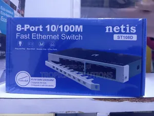 Netis 8-Port 10/100mbps Fast Ethernet Switch