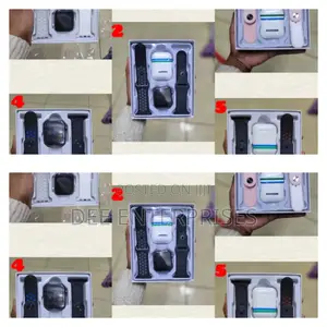 2 in 1 Strap Smart Watch With Free Earpodes