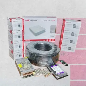 Ip66 Weatherproof 8 Hikvision 1080p Full Hd 2mp CCTV Cameras Package