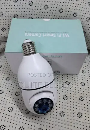 Ip Camera Colorful Night Vision CCTV Camera (Icsee E27 Bulb Wifi 4mp)