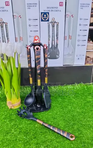 7pc Silicone Spoon Set