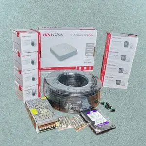 Mobile Monitoring 8 Hikvision 1080p Full Hd 2mp CCTV Cameras Full Kit