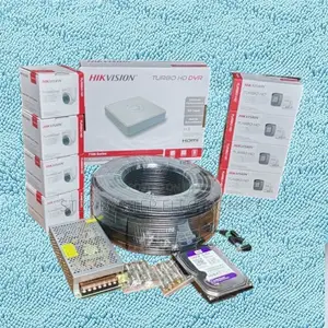 App Mobile Viewing 8 Hikvision 1080p Hd 2mp CCTV Cameras Full Package