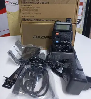 128ch 5w Fm Portable Two Way Radio With Headset Baofeng Uv-5r