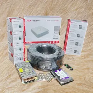 Hikvision 8 1080p Cameras Complete CCTV System Kit With DVR Recorder