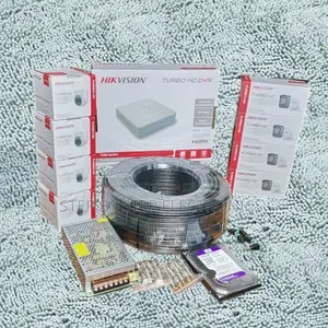 Easy to Install 8 Hikvision 1080p Hd 2mp CCTV Cameras Full Package