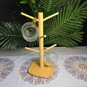 Bamboo Cup Holder/ Stand