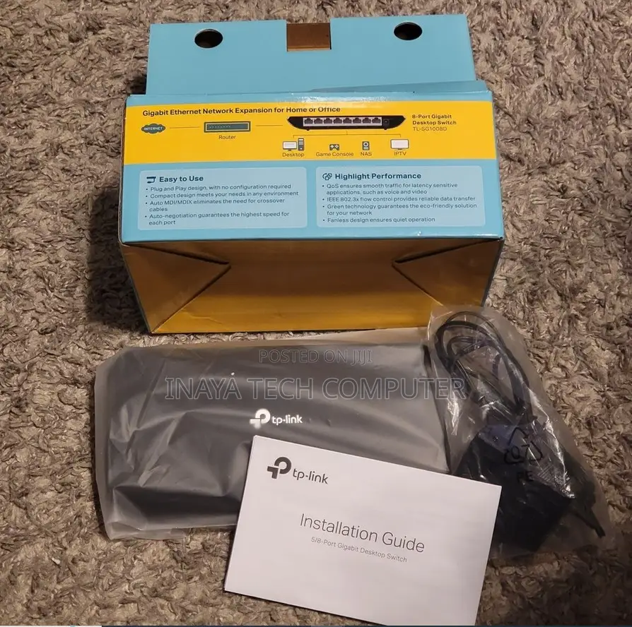 Tp Link Sg1008d 8 Port Switch || Tp Link Sg1008d 8 Port Switch