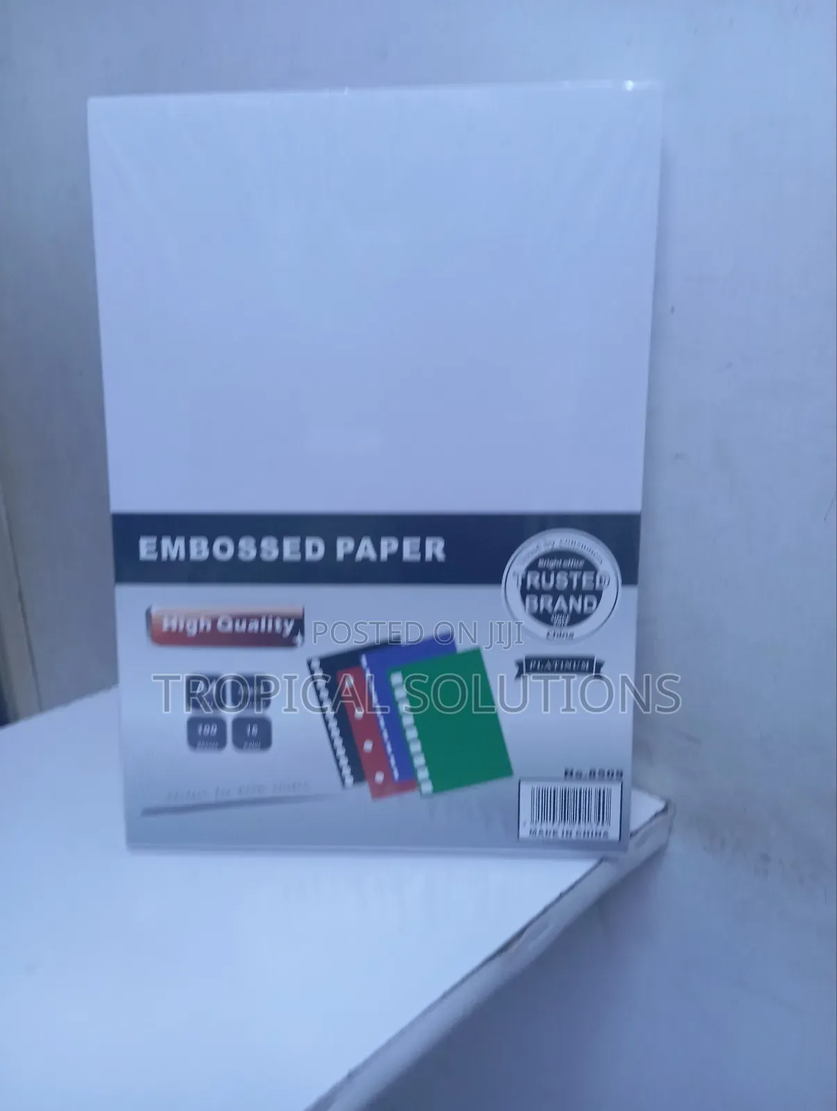 A4 Embossed Paper White High Quality Embossed Paper