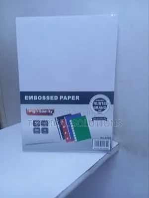 A4 Embossed Paper White High Quality Embossed Paper