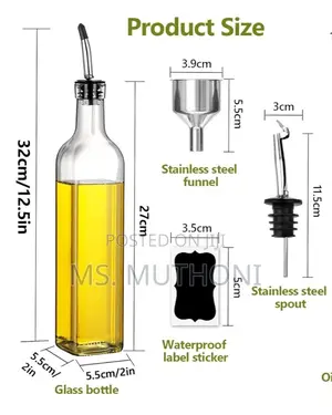 *2 in 1 Oil Dispenser Bottle Set*