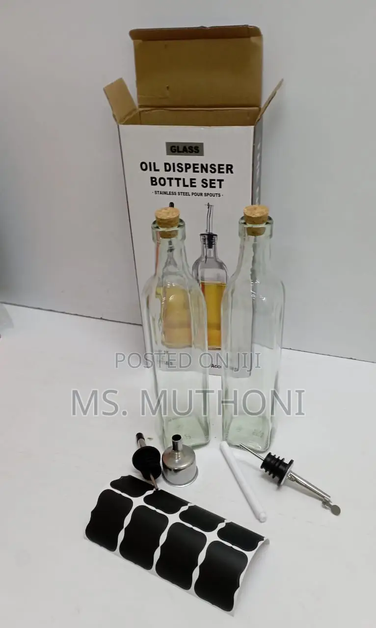 *2 in 1 Oil Dispenser Bottle Set*