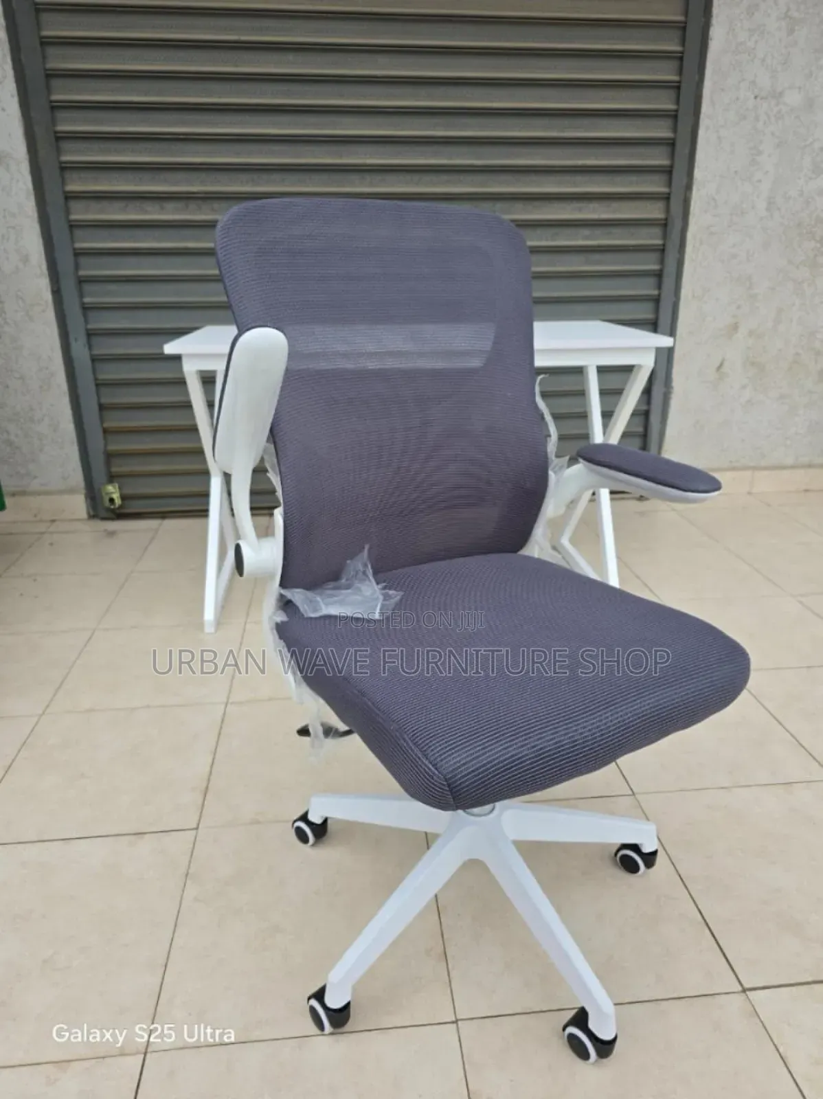 White Orthopedic Chair