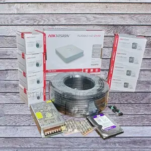 Real Time Capturing 8 Hikvision 1080p Hd 2mp CCTV Cameras Full Package