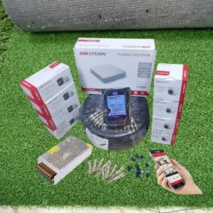 8 Hikvision 1080p 2mp CCTV Cameras Full Package With 100m Cable