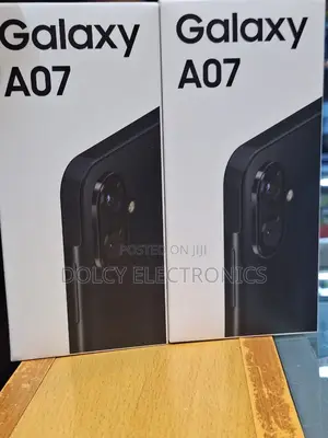 New Samsung Galaxy A07 4G 128 GB Black
