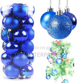 24pcs Christmas Balls Decor Set