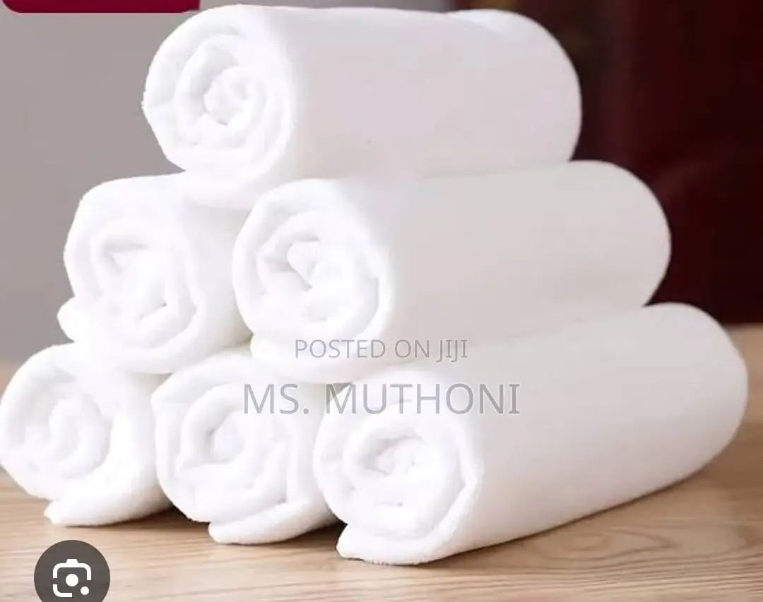 6 PCS Hand Towels (Size 35*75 Cm )