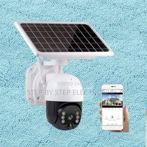 1080p Full Hd (2mp) Recording 4g Simcard Solar-Powered Security Camera