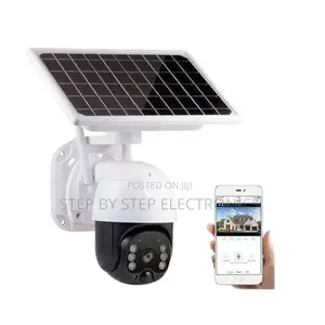 Smart 4g Simcard Rotating Solar Security Camera With App Monitoring