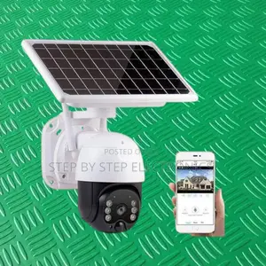 High Definition 2mp Hd 4g PTZ Rotating Solar CCTV Security Camera