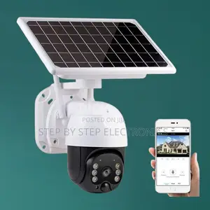 2mp 4g PTZ Rotating Solar Powered Outdoor Surveillance CCTV Camera