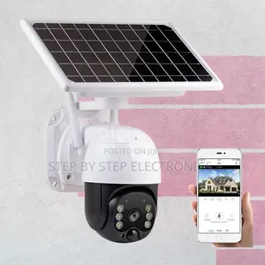 1080p Hd Video Resolution 4g PTZ Rotating Solar Powered CCTV Camera
