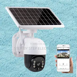 2mp Hd 4g PTZ Rotating Outdoor CCTV High Power Solar Security Camera