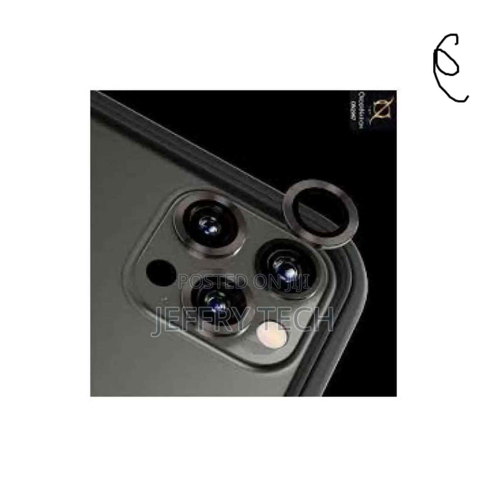 Tempy Camera Lens Protector for iPhone 13 Pro Max