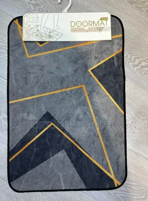 Door Mat for Bathroom Entrance Anti Slip Microfiber Size 60 * 40