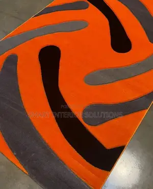 New Orange Modern Carpet