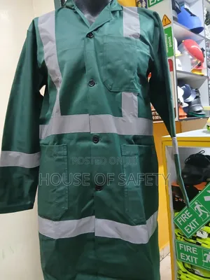 Reflective Green Dust Coats