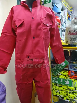 Plain Red Overall Restocked