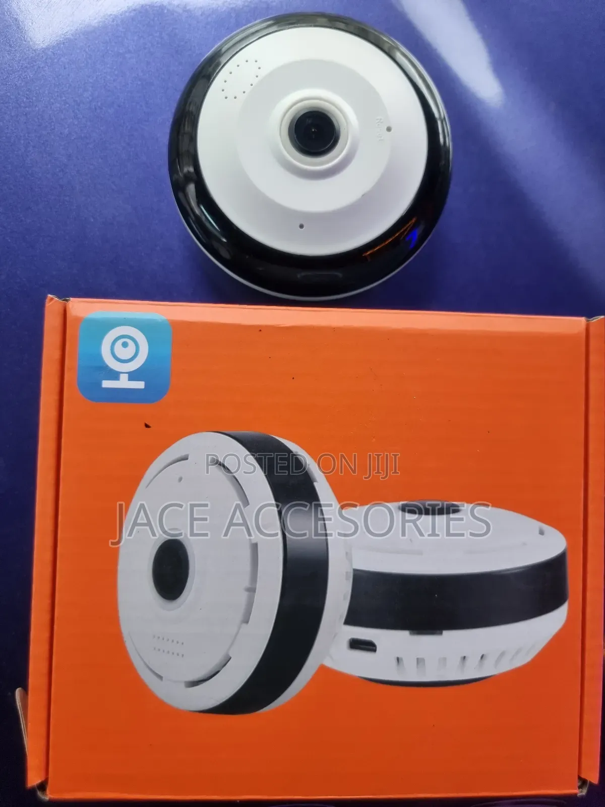 Hd  Wifi 360° Cctv Camera 3mp
