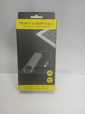 Type-C to HDTV 5 in 1 Multiport Adapter