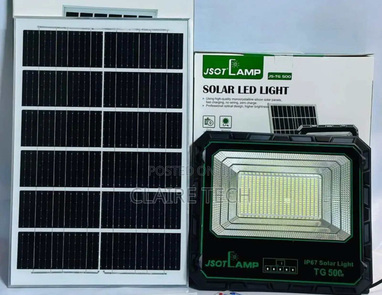 Jsot 500watts Solar Light 1p67