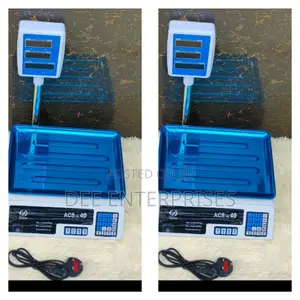 Original Acs Digital Rechargeable Weighing Scale With Arm