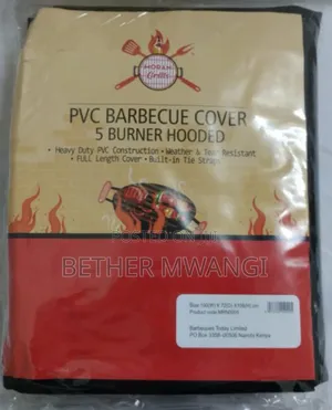 Heavy Duty-Weather Tear Resistant 5 Burner PVC Barbecue Cover in Kenya